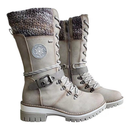 Ortho Welt Orthopedic Winter Boots - Knit Cuff & Laces