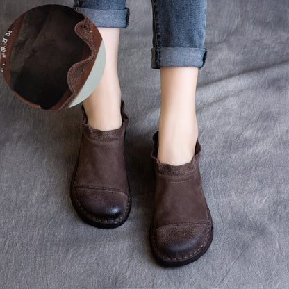 Ortho Welt Abby Wildleder Slipper – Orthopedic Komfort