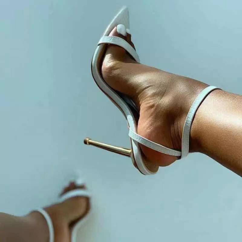 Ortho Welt Stiletto Sandals - Unique Summer Elegance