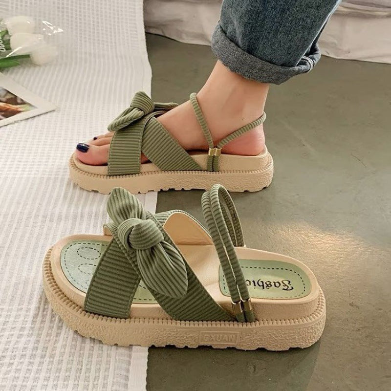 Ortho Welt Two-In-One Flat Sandals - Comfort And Style