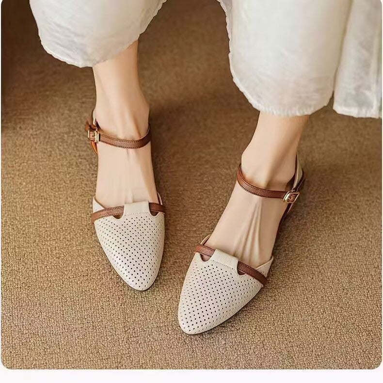 Ortho Welt Orthopedic Sandalen – Geschlossene Zehen, Blockabsatz