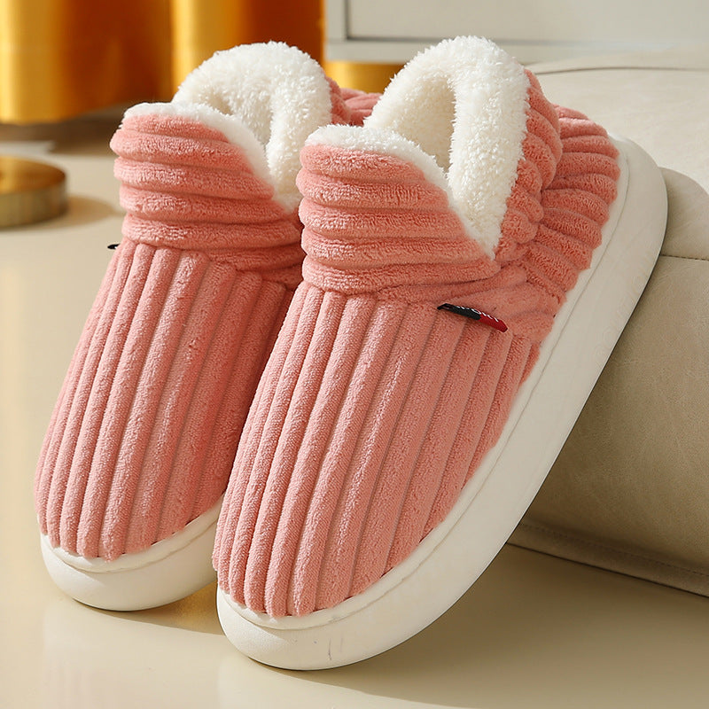 Ortho Welt Cord Slippers - Orthopedic Warm Comfort