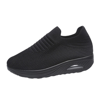 Ortho Welt Lightweight And Breathable Striped Mesh Shoes