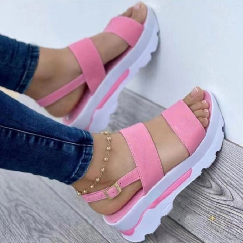 Ortho Welt Platform Sandals - Unique Summer Fashion