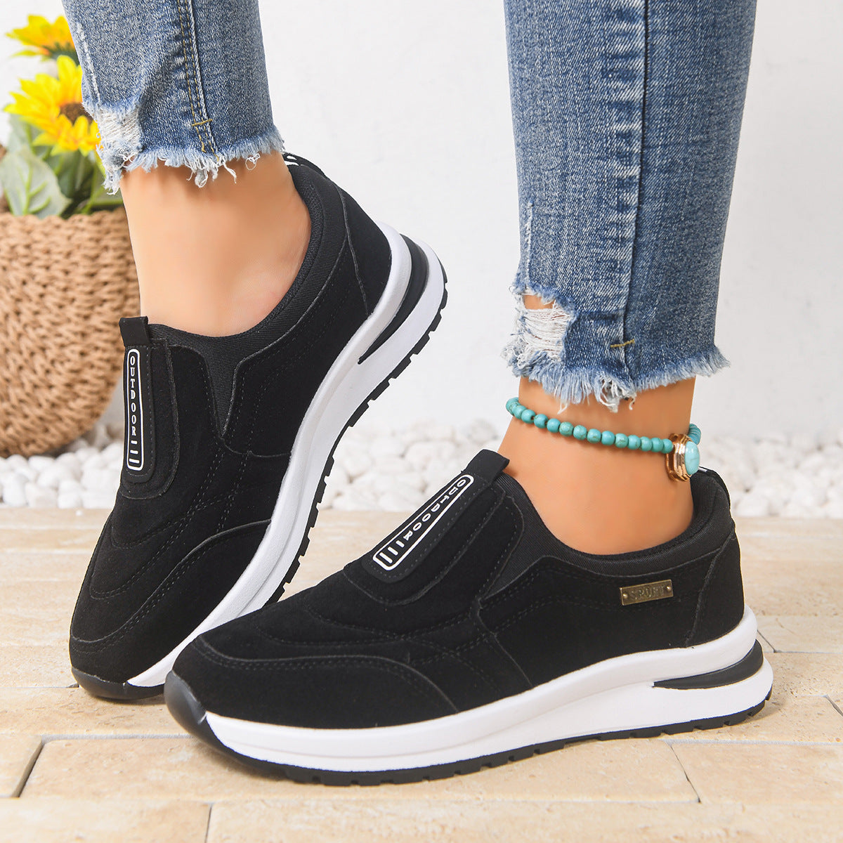 Ortho Welt Slip-On Plus-Size Schuhe – Orthopedic Komfort