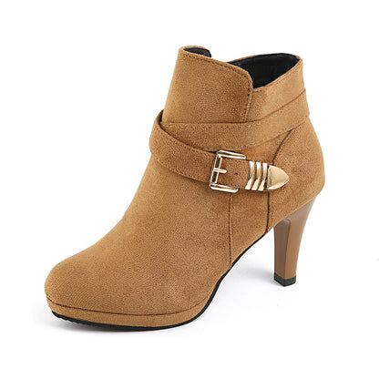 Ortho Welt Plus Size Stiletto Boots - Orthopedic Support