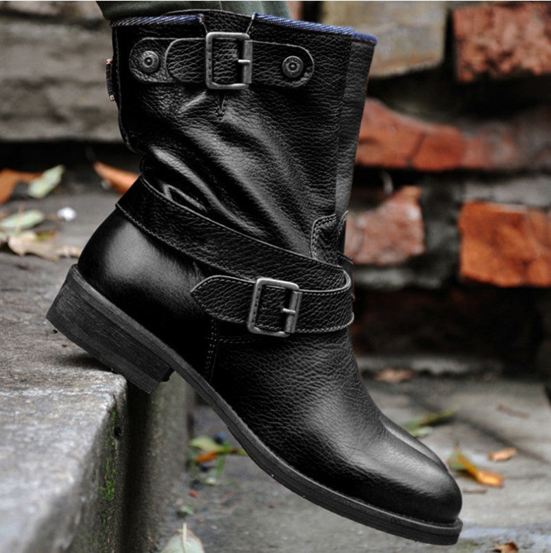 Ortho Welt Retro Lederstiefel - Orthopädische Unterstützung