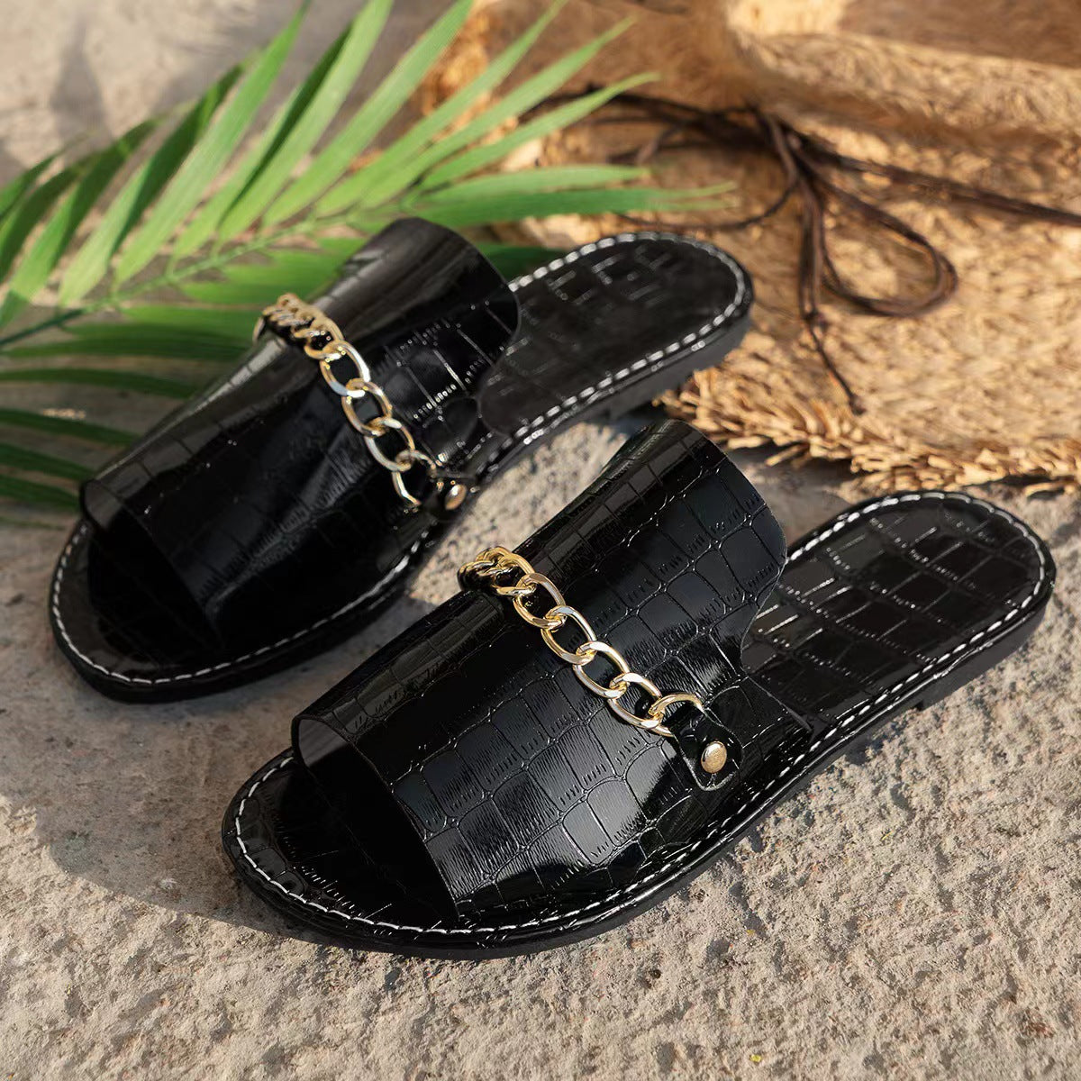 Ortho Welt Unique Chain Sandals  - Summer & Beach
