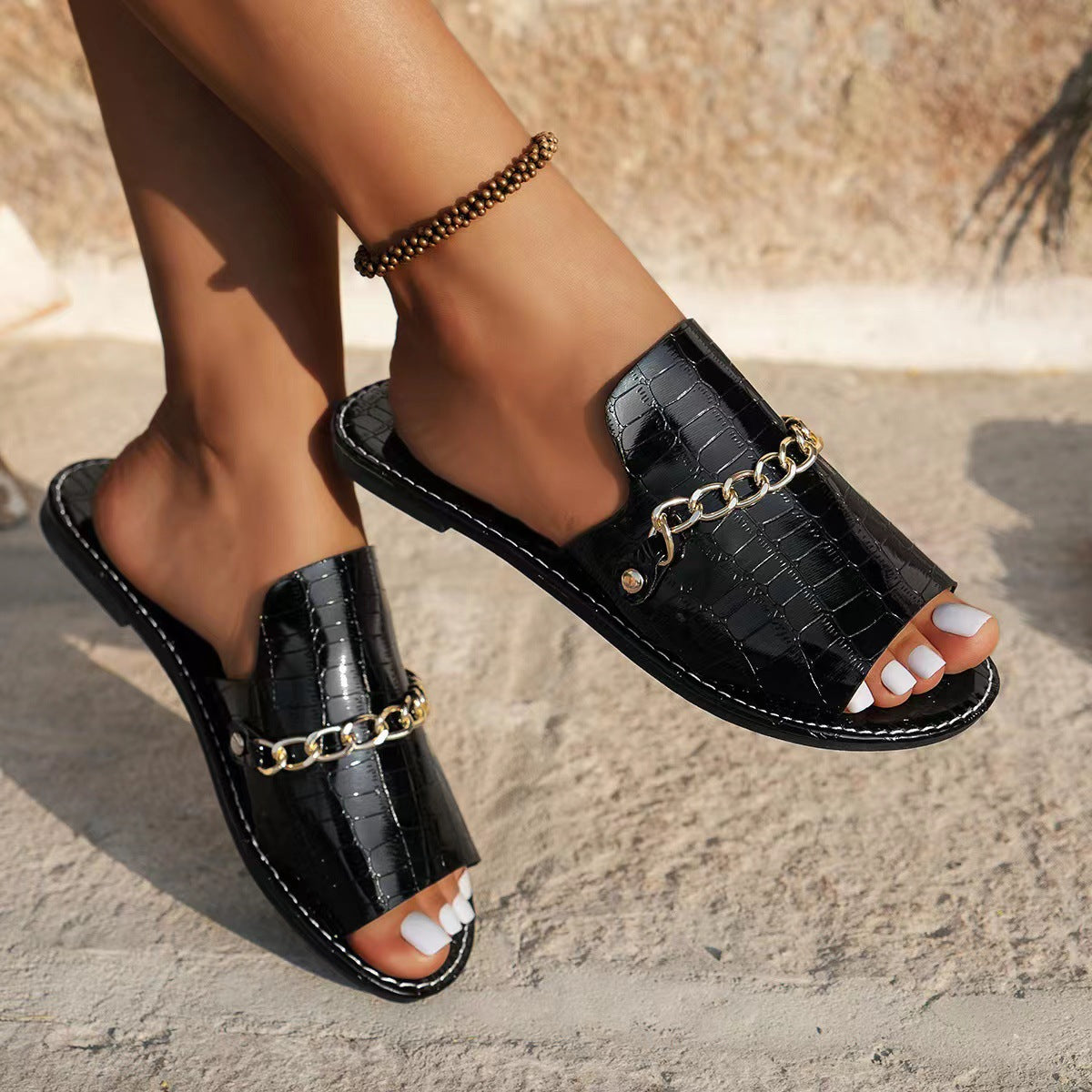 Ortho Welt Unique Chain Sandals  - Summer & Beach