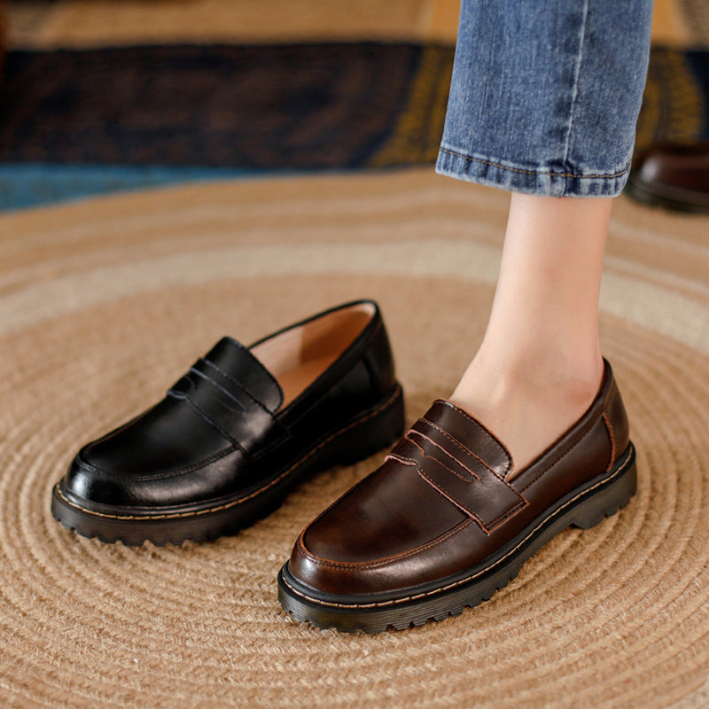 Ortho Welt Leder Slipper – Orthopedic, Runde Zehenpartie