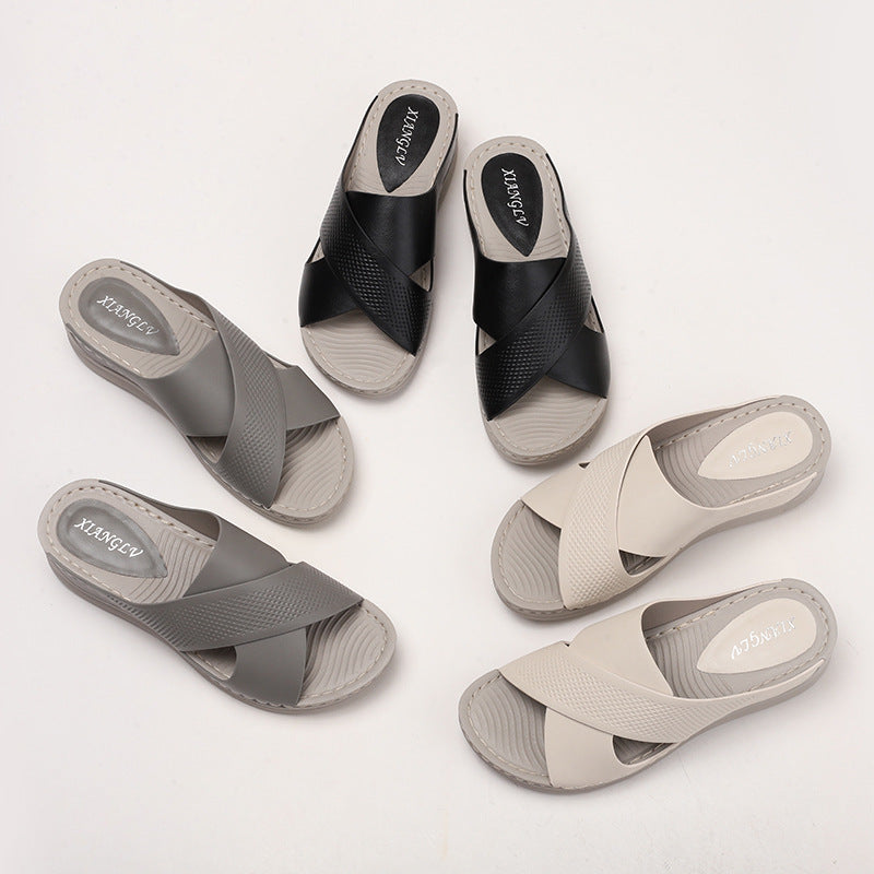 Ortho Welt Chunky Sole Sandals - Summer Unique