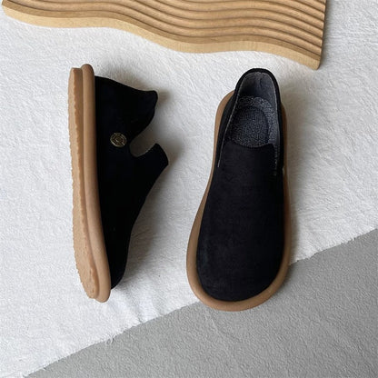 Ortho Welt British And Vintage Style Suede Pumps
