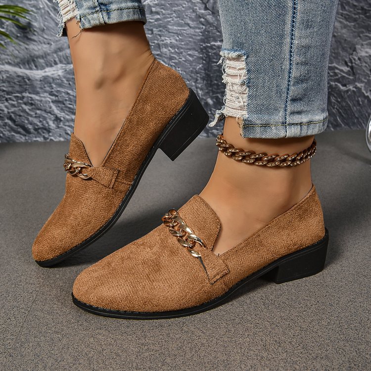 Ortho Welt Damen Orthopedic Schuhe – Blockabsatz & Spitze