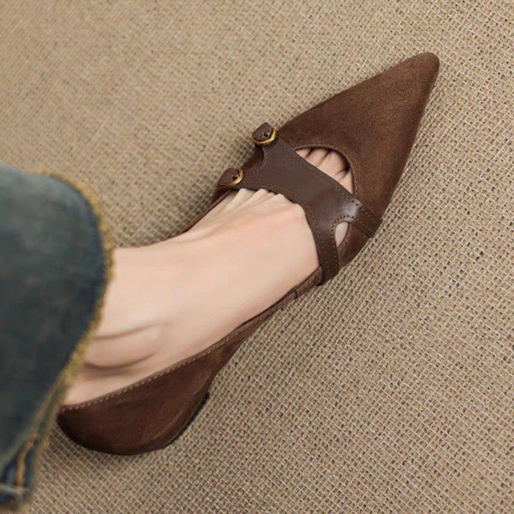 Ortho Welt Vintage Ballerinas - Orthopedic Pointed Toe