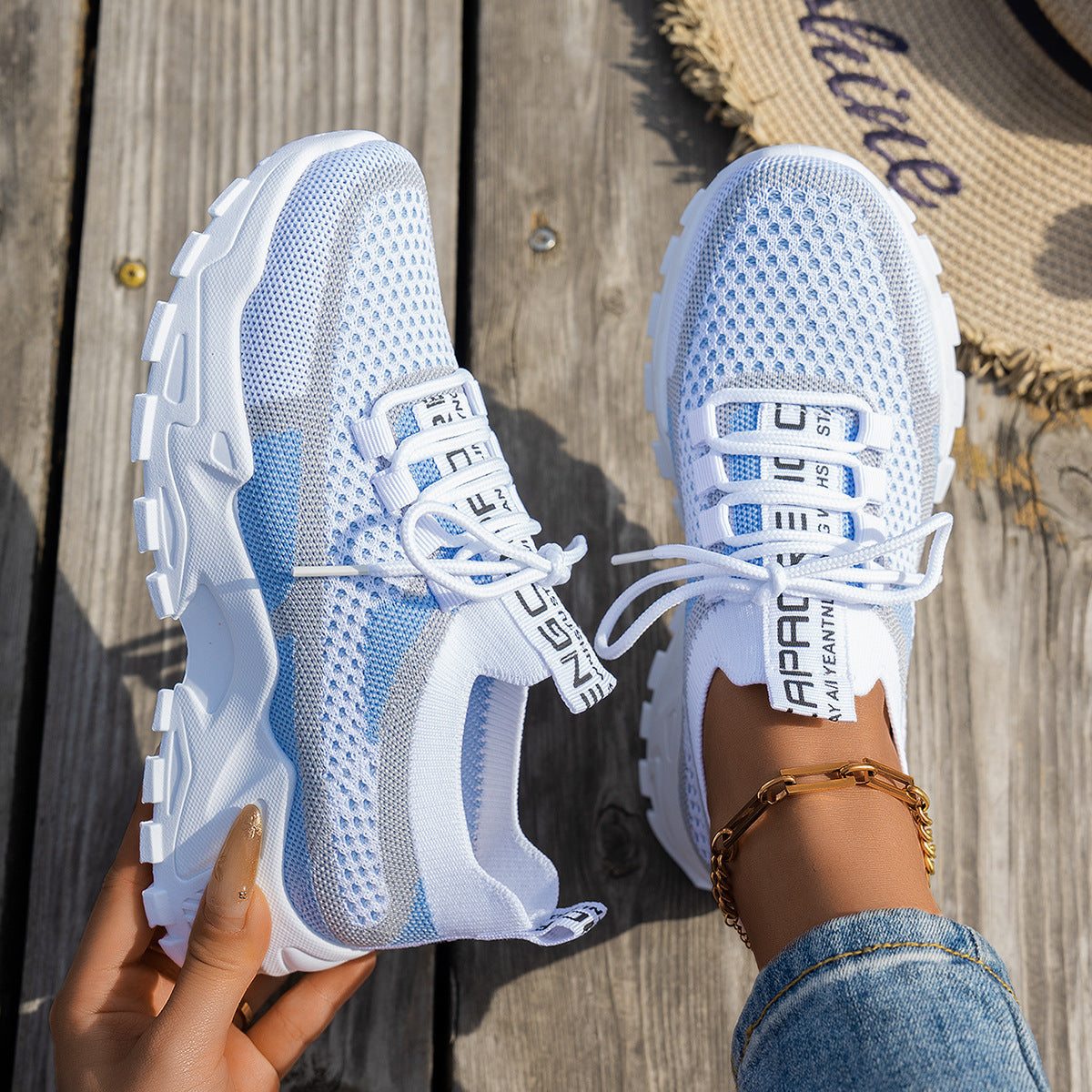 Ortho Welt Flyknit Mesh Sneakers - Unique Comfort And Style