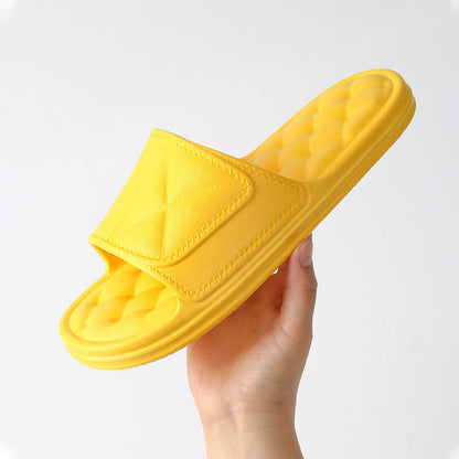 Ortho Welt Checkered Summer Slippers - Unique Comfort