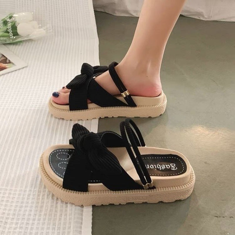 Ortho Welt Two-In-One Flat Sandals - Comfort And Style