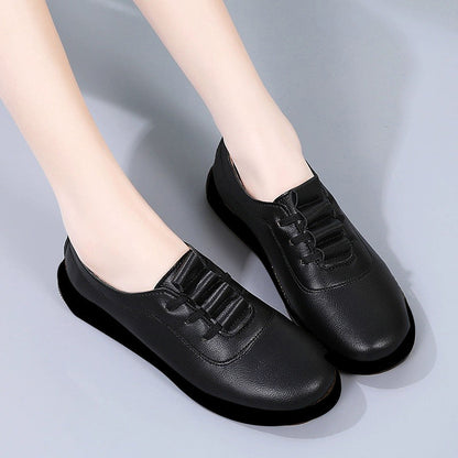 Ortho Welt Lightweight And Comfortable Leather Shoes For A Casual Style