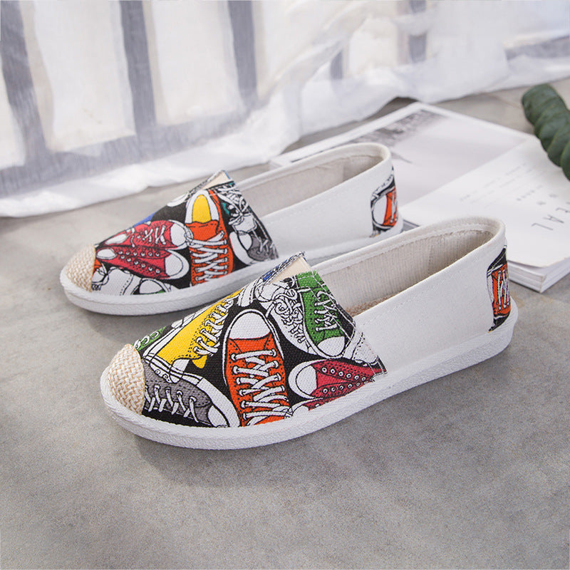 Ortho Welt Canvas Shoes, Unique And Casual Style