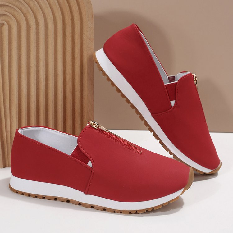 Ortho Welt Orthopedic Zip Loafers - Non-Slip Comfort