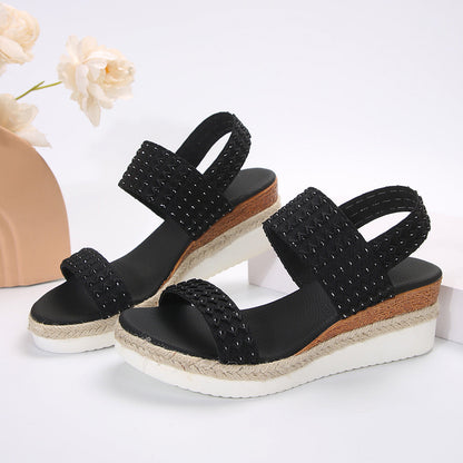 Ortho Welt Unique Wedge Heel Sandals  -