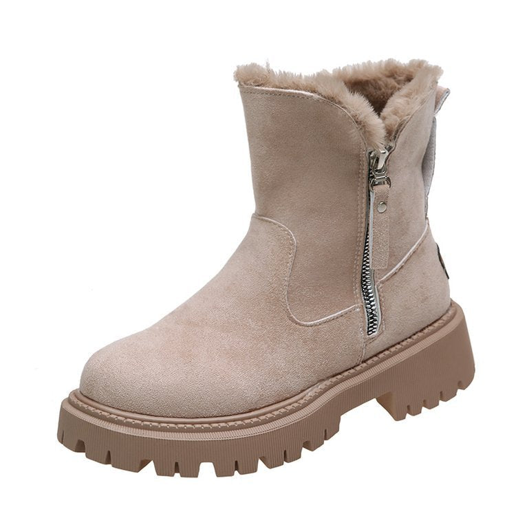 Ortho Welt Winter Boots - Orthopedic, Faux Fur, Zipper