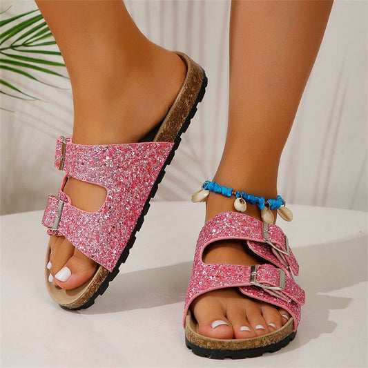 Ortho Welt Double Buckle Sandals - Summer Shine And Comfort