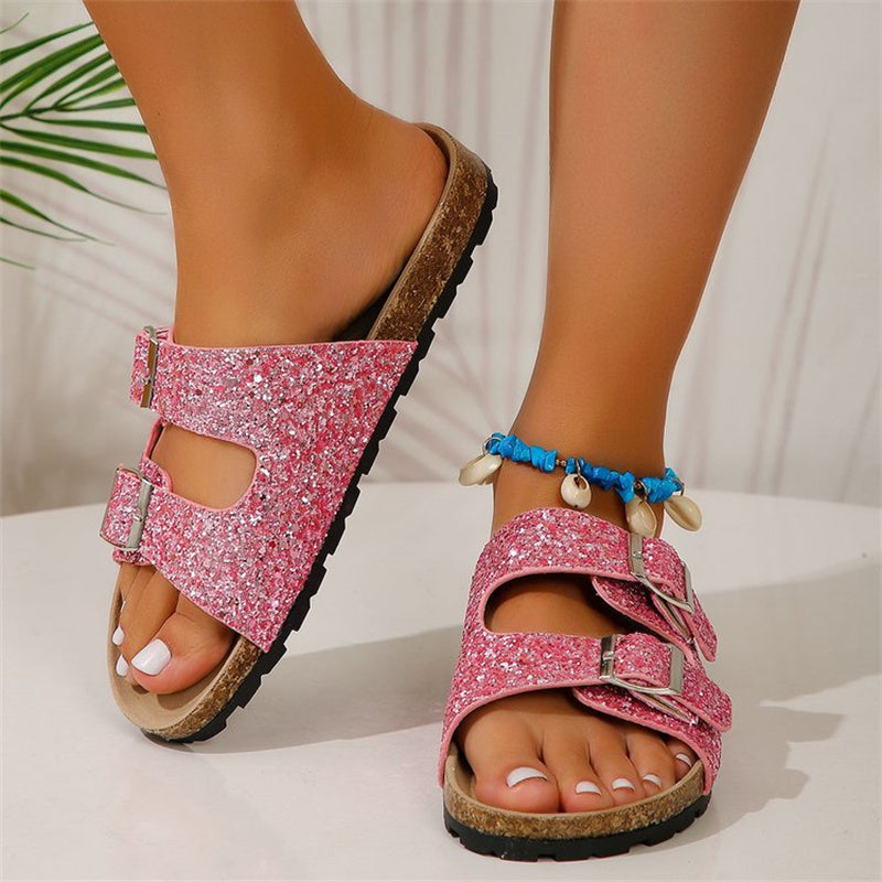 Ortho Welt Double Buckle Sandals - Summer Shine And Comfort