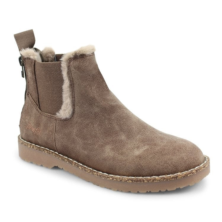 Ortho Welt Leopard Suede Boots - Orthopedic & Warm