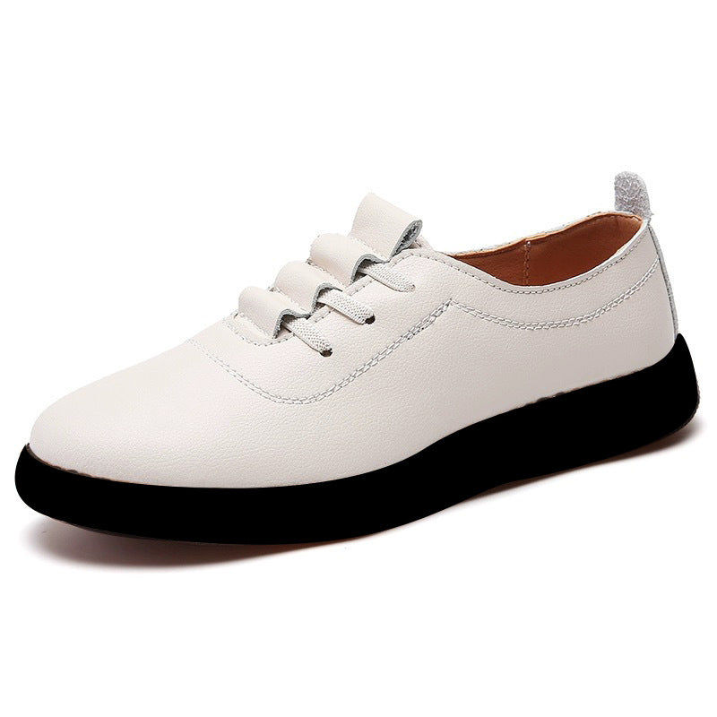 Ortho Welt Lightweight And Comfortable Leather Shoes For A Casual Style