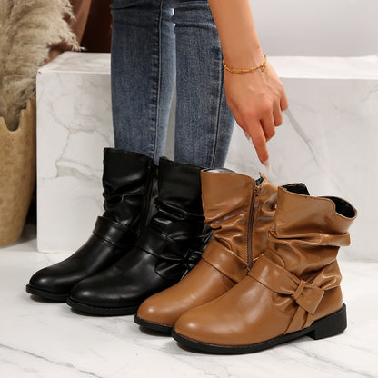 Ortho Welt Fleece Stiefel Plus Size - Orthopedic Komfort