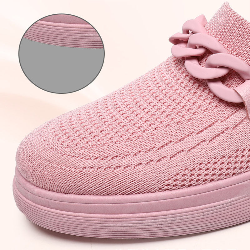 Ortho Welt Chain Flats - Orthopedic Comfort Slippers