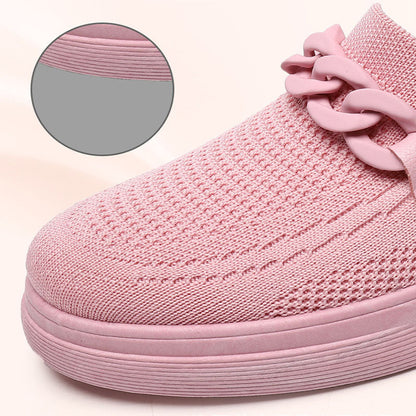 Ortho Welt Chain Flats - Orthopedic Comfort Slippers