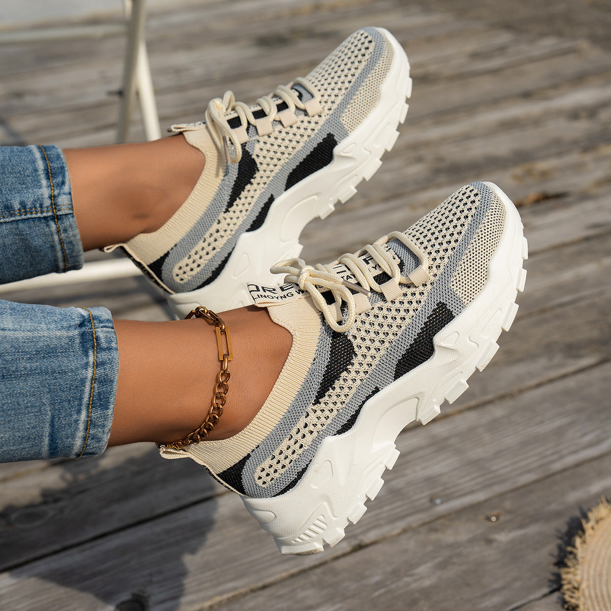 Ortho Welt Flyknit Mesh Sneakers - Unique Comfort And Style