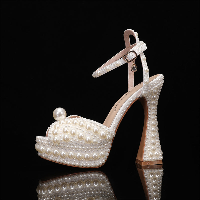 Ortho Welt Pu High Heel Shoes - Unique Elegance