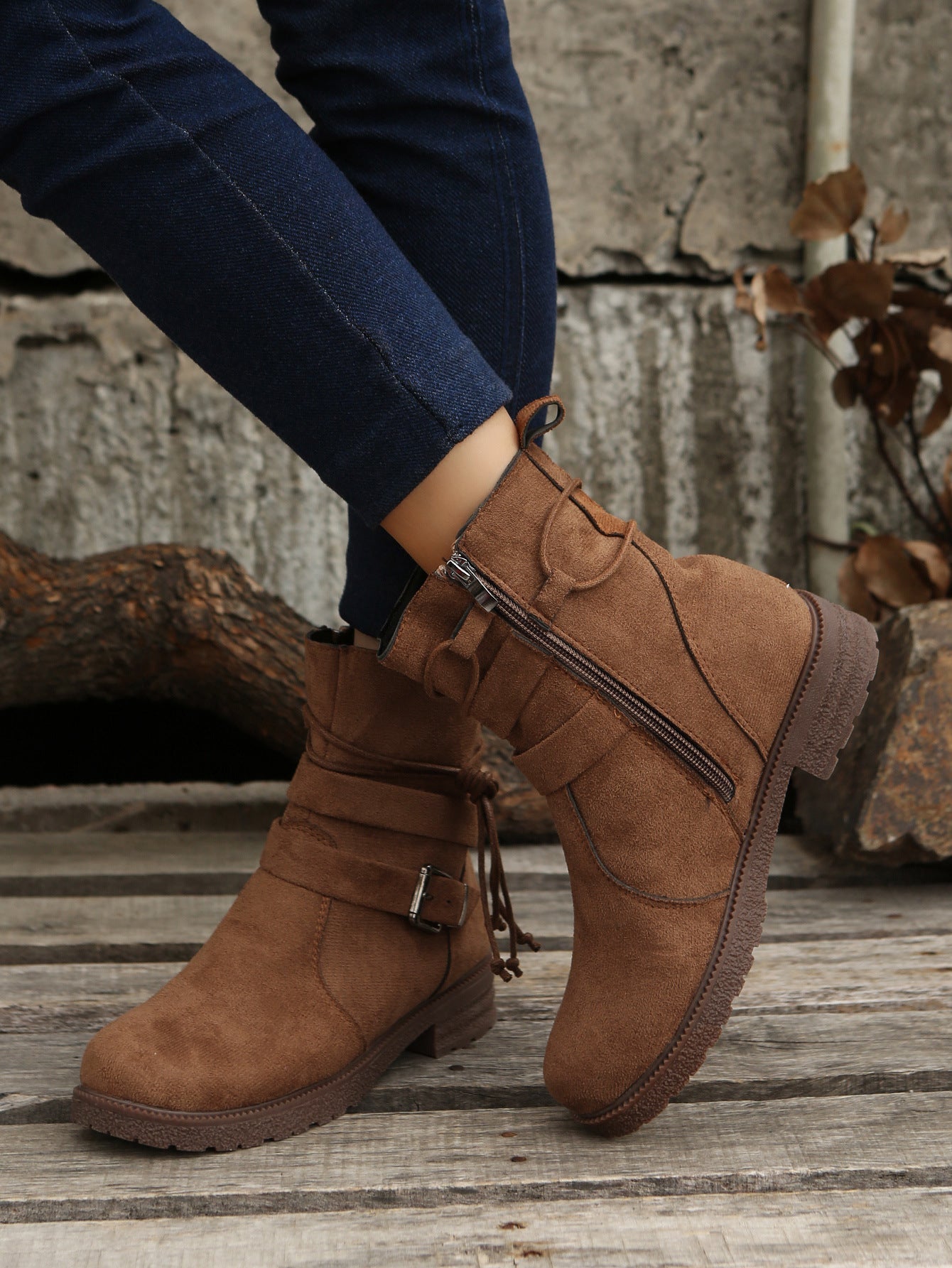 Ortho Welt Orthopedic Short Boots - Side Zipper Comfort