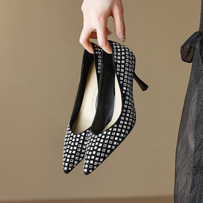 Ortho Welt Strass-Pumps – Orthopedic Elegance Black