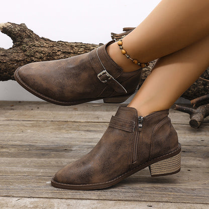 Ortho Welt Damen Spitzstiefel - Orthopedic Komfort