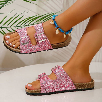 Ortho Welt Double Buckle Sandals - Summer Shine And Comfort