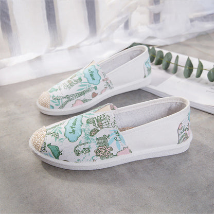 Ortho Welt Canvas Shoes, Unique And Casual Style