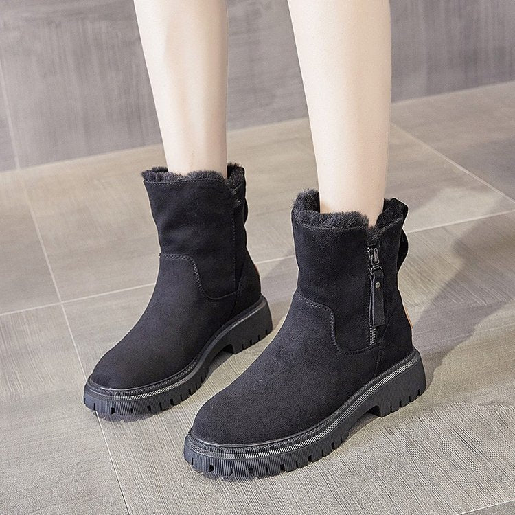 Ortho Welt Winter Boots - Orthopedic Suede with Fur Lining