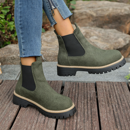 Ortho Welt Square-Heeled, Round-Toe Boots For A Unique Style