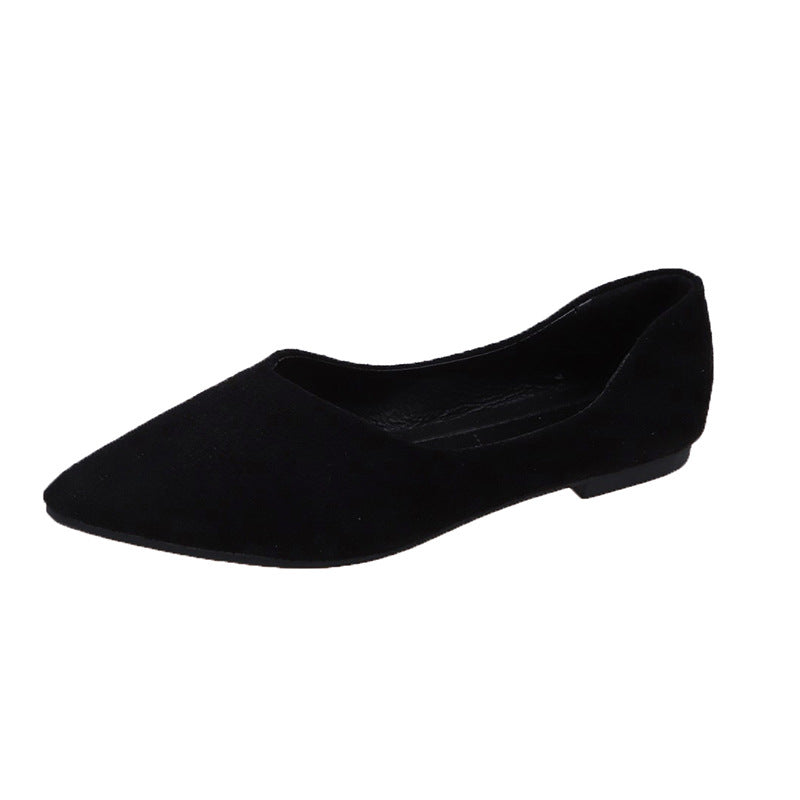 Ortho Welt Pointed Low Toe Shoes In Plus Sizes