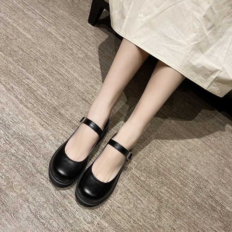 Ortho Welt Damen Orthopedic Schuhe – Flache Schnalle