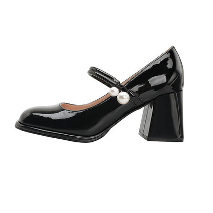 Ortho Welt Mary Jane Heels – Orthopedic Support Block Heel