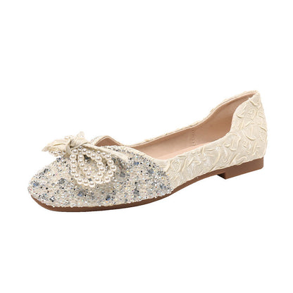 Ortho Welt Ballerinas - Orthopedic, Strass & Perlen