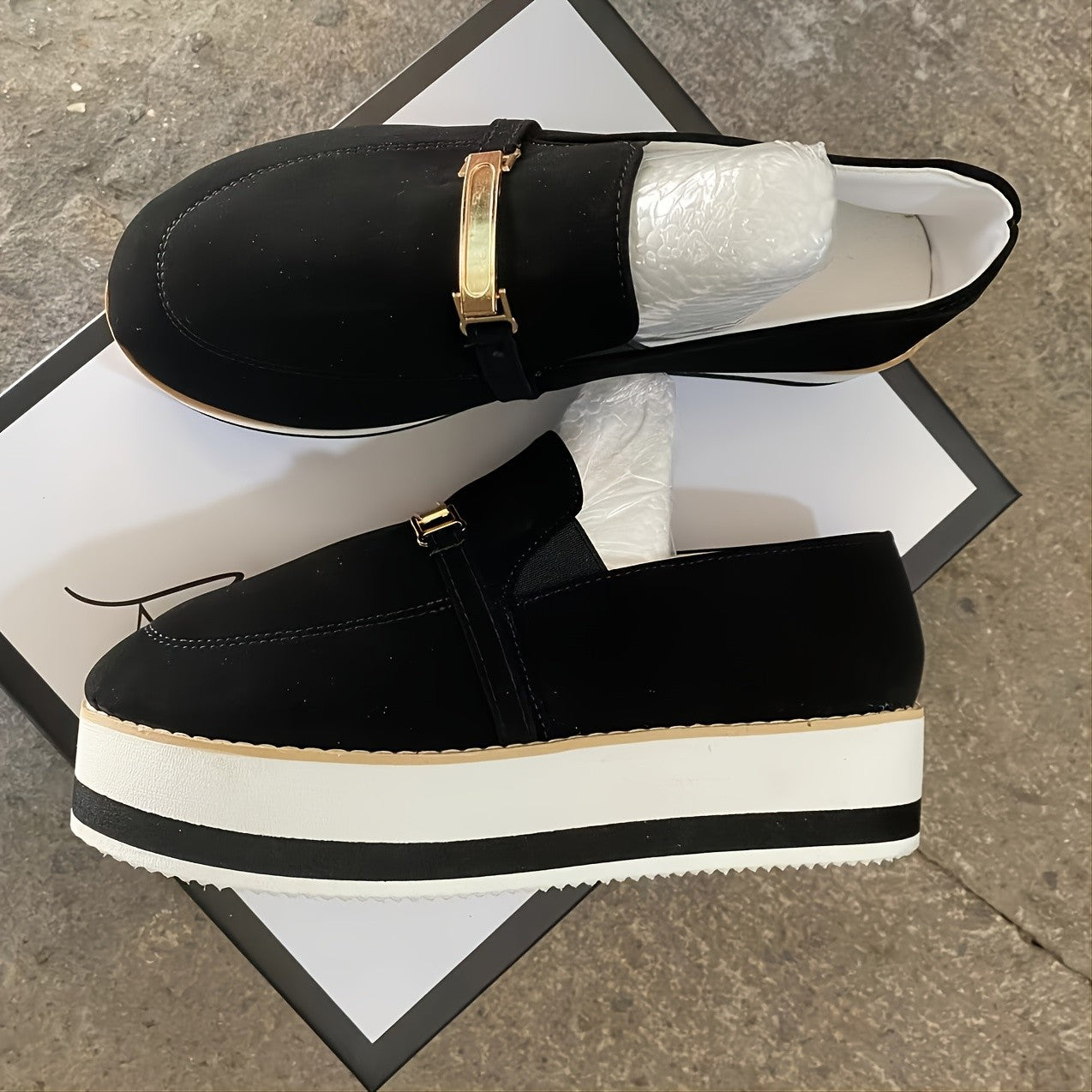 Ortho Welt Muffin Platform Shoes - Casual Elegance
