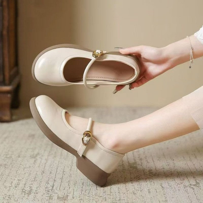 Ortho Welt Mary Jane Flats - Verstellbarer Komfort-Riemen