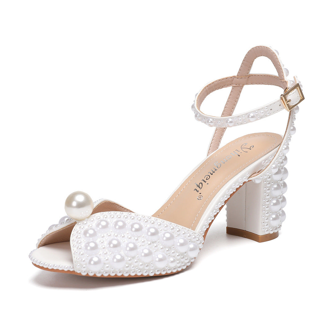 Ortho Welt Pu High Heel Shoes - Unique Elegance