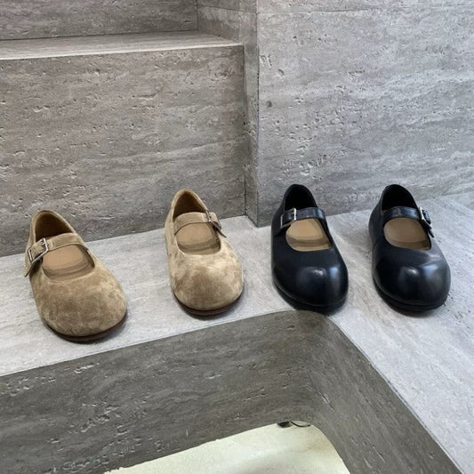 Ortho Welt Mary Jane Schuhe - Orthopädisches Echtleder